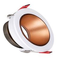 BEYAZ YUVARLAK ÇERÇEVE / SANDY ROSE GOLD REFLEKTÖ 1