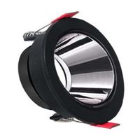 SİYAH YUVARLAK ÇERÇEVE / SİYAH KROM REFLEKTÖR  SIV 1