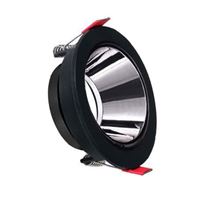 SİYAH YUVARLAK ÇERÇEVE / SİYAH KROM REFLEKTÖR  SIV 1