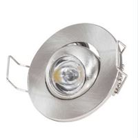 3W MAT KROM 6500K SIVA ALTI LED SPOTLIGHT 1