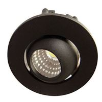 3W SİYAH GÖVDE BLUE  SIVA ALTI LED SPOTLIGHT 1