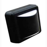 4W LED DUVAR APLİĞİ SİYAH 3000K IP44 1