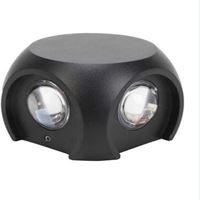 4*1W / SMD CHIP / SİYAH APLİK / 3000K / IP54 / SKD 1