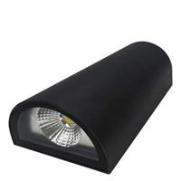 SİYAH DUVAR APLİK /3000K/ 2*3W /SİZE:H163*L95*W56 1