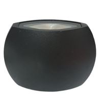 6W SİYAH DUVAR APLİK / 148*98*60mmSKD FULL SET INC 1