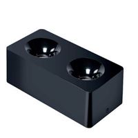 SIVA ÜSTÜ TAVAN ARMATÜRÜ 2*10W 4000K SİYAH 1