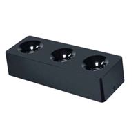 SIVA ÜSTÜ TAVAN ARMATÜRÜ 3*10W 3000K SİYAH 1