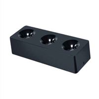 SIVA ÜSTÜ TAVAN ARMATÜRÜ 3*10W 6500K SİYAH 1