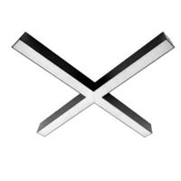 LINEAR ARMATÜR ARTI (+) TİP SİYAH 850X850MM  3000K 1