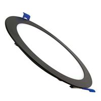 3W SİYAH 3000K SIVA ALTI YUVARLAK LED PANEL 1