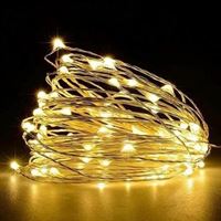 10MT 100LED 3000K SILVER LED SUSLEME ISIGI 1