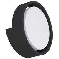 12W 3000K SIVA ÜSTÜ ARMATÜR SİYAH GÖVDE 1