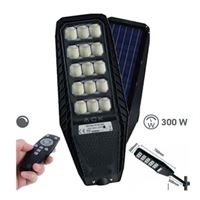 300W SOLAR SOKAK ARMATÜRÜ SİYAH GÖVDE 6500K  IP65 1