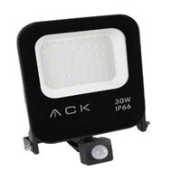 30W SIYAH 6500K SENSÖRLÜ LED PROJEKTÖR 1