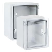 400x500x240 ABS PANO ŞEFFAF KAPAKLI PLASTİK TABANL 1