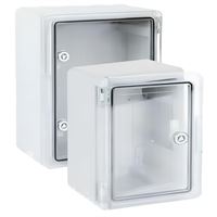 500x700x250 ABS PANO ŞEFFAF KAPAKLI SAC TABANLI 1