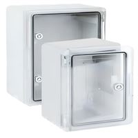 600x800x260ABS PANO ŞEFFAF KAPAKLI PLASTİK TABANLI 1