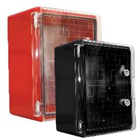 500X700X250 ABS PANO RENKLİ SAC TABANLI  (ŞEFFAF) 1