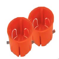 GEÇMELİ ALÇIPAN KASA TURUNCU 1