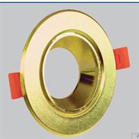 YUVARLAK GU10 DEKORATİF ARMATÜR GOLD 1