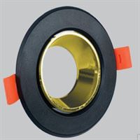 GU10 DEKORATİF ARMATÜR SİYAH/GOLD 1