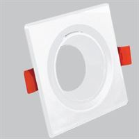 KARE GU10 DEKORATİF ARMATÜR BEYAZ 1