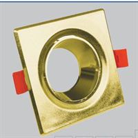 KARE GU10 DEKORATİF ARMATÜR GOLD 1