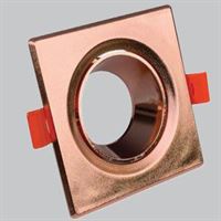 KARE GU10 DEKORATİF ARMATÜR BRONZ 1