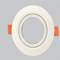 YUVARLAK GU10 DEKORATİF ARMATÜR BEYAZ 1