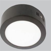 24 W OVAL SIVAÜSTÜ PANEL SİYAH KASA 1