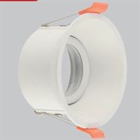 İKİLİ DEKORATİF ARMATÜR YUVARLAK  BEYAZ 1