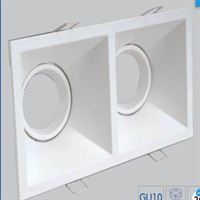 İKİLİ DEKORATİF ARMATÜR BEYAZ 1