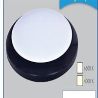 20W TAVAN ARMATÜRÜ SİYAH 1