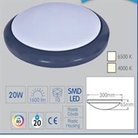 20W TAVAN ARMATÜRÜ ANTRASİT 1