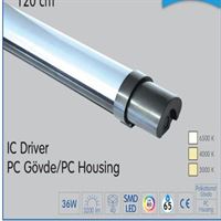 120CM LED ETANJ ARMATÜR ANTRASİT 1