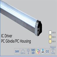 120CM LED ETANJ ARMATÜR ANTRASİT 1