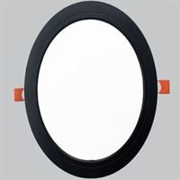 24W SIVA ALTI LED PANEL SİYAH KASA 1