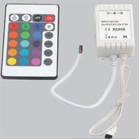 24 TUŞLU RGB LED ŞERİT KUMANDASI VE KONTROLÖR 1