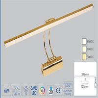 6W LED GOLD LED APLİK 1