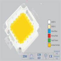 20W COB LED ÇİP 1