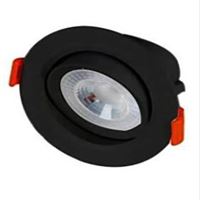 7W PRO LED SPOT SİYAH KASA PRO. 6400K 1