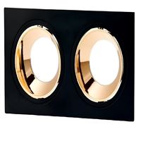 JAGUAR KARE SPOT ( SİYAH KASA-BAKIR)(2'Lİ ) 1