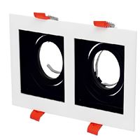 PARS KARE SPOT (İKİLİ BEYAZ+SİYAH) 1