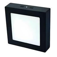 18W SIVAÜSTÜ LED ARMATÜR (SİYAH KASA )(GÜNIŞIĞI) 1