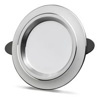 6W ZEBRA LED ARMATÜR (BEYAZ-KROM) 3 RENK 1