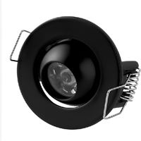 1,5W POWER LED UFO SPOT (SİYAH KASA ) (GÜNIŞIĞI) 1