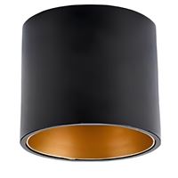 ASSOS SIVA ÜSTÜ ARMATÜR (GU-10 ) (SİYAH-GOLD) 1