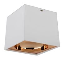 BERGAMA SIVA ÜSTÜ ARMATÜR (GU-10) (BEYAZ+BAKIR) 1