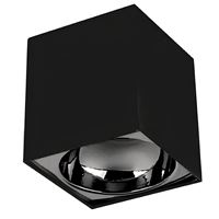 BERGAMA  SIVA ÜSTÜ ARMATÜR  (GU-10) (SİYAH+PLATIN) 1