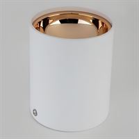 FOÇA SIVA ÜSTÜ ARMATÜR ( GU-10 ) (BEYAZ+BAKIR) 1